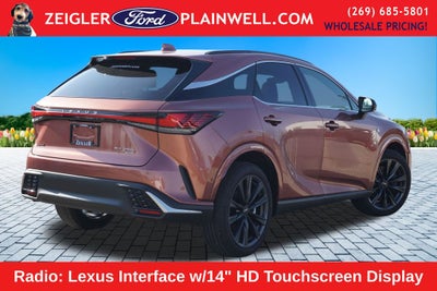 2025 Lexus RX 350 F Sport Handling AWD Panorama Roof Convience Pkg