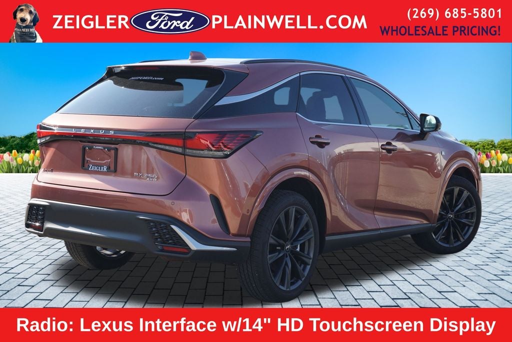 2025 Lexus RX 350 F Sport Handling AWD Panorama Roof Convience Pkg