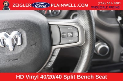 2023 RAM 3500 Tradesman 4x4 CREW CAB LONG BOX 6.4L V8 Nav HD Vinyl Seat Tr