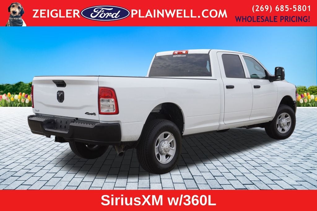 2023 RAM 3500 Tradesman 4x4 CREW CAB LONG BOX 6.4L V8 Nav HD Vinyl Seat Tr
