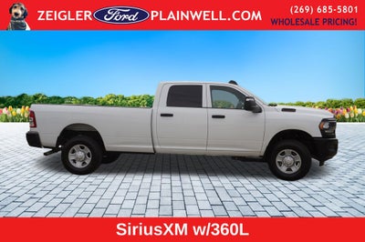 2023 RAM 3500 Tradesman 4x4 CREW CAB LONG BOX 6.4L V8 Navigation HD Vinyl