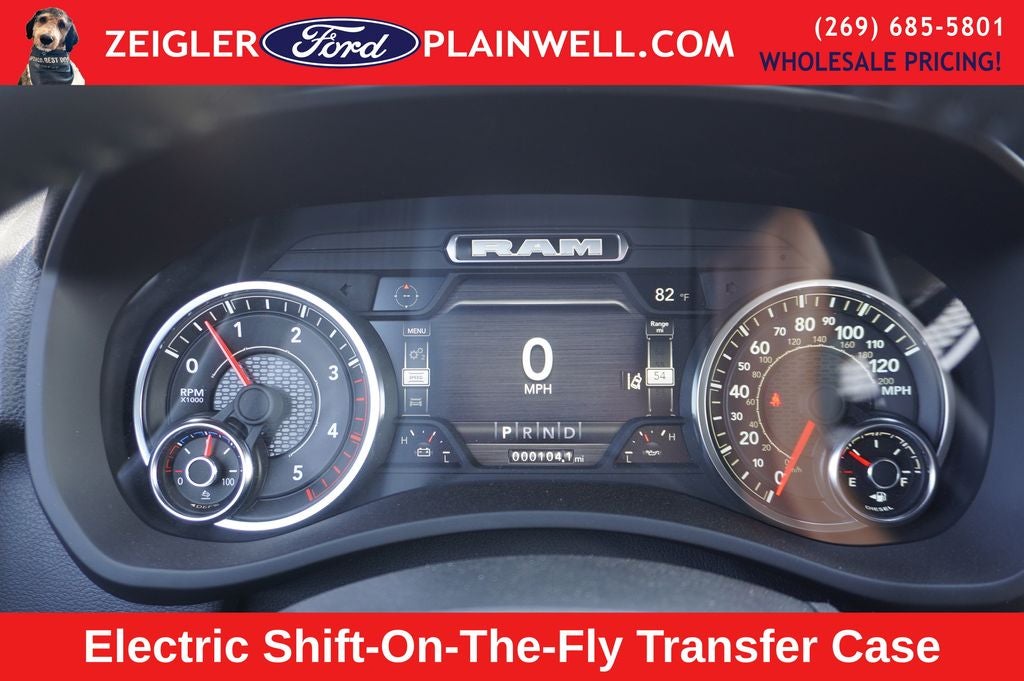 2024 RAM 3500 Tradesman CREW CAB 4X4 LONGBOX 6.7 L CUMMINGS TURBO DIESEL N