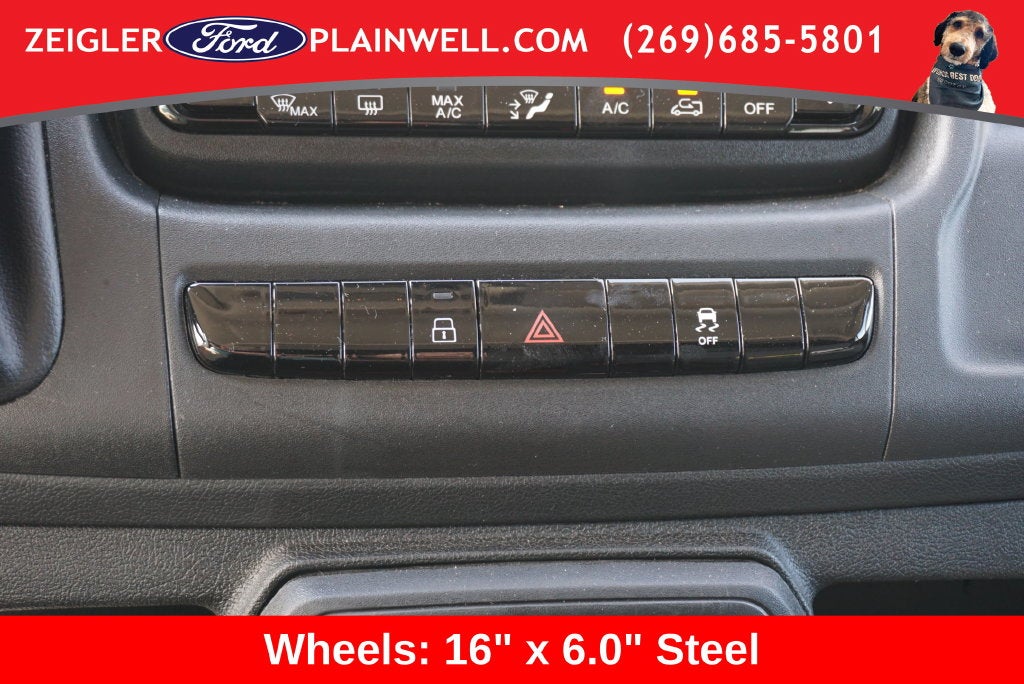 2025 RAM ProMaster 2500 Base 136" WHEEL BASE - LOW ROOF WORK VAN - REAR CAMER