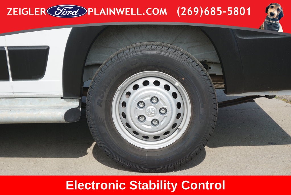 2025 RAM ProMaster 2500 Base 136" WHEEL BASE - LOW ROOF WORK VAN - REAR CAMER