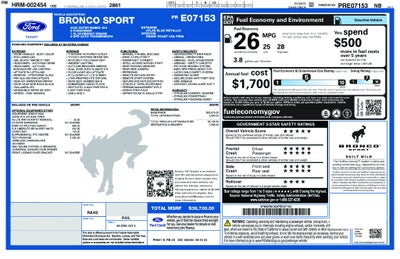 2023 Ford Bronco Sport Outer Banks