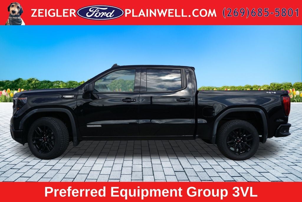 2025 GMC Sierra 1500 Elevation Crew Cab 4x4 Navigation Rear Camera Tow Pkg