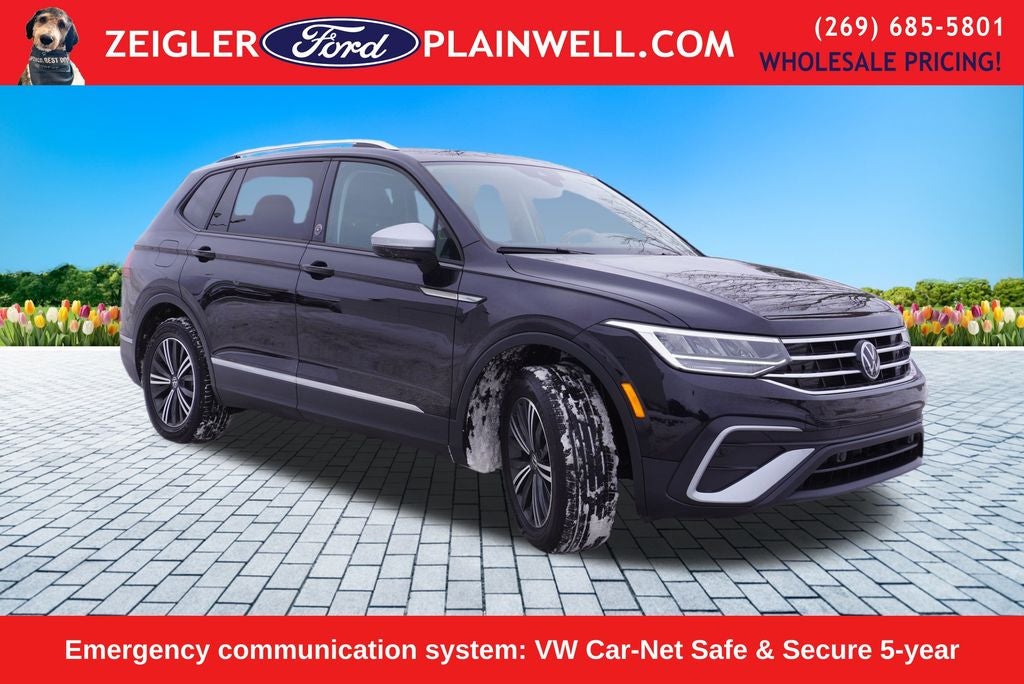 2024 Volkswagen Tiguan 2.0T Wolfsburg Edition Panoramic Moonroof Heated Leather Rear Camera 3rd