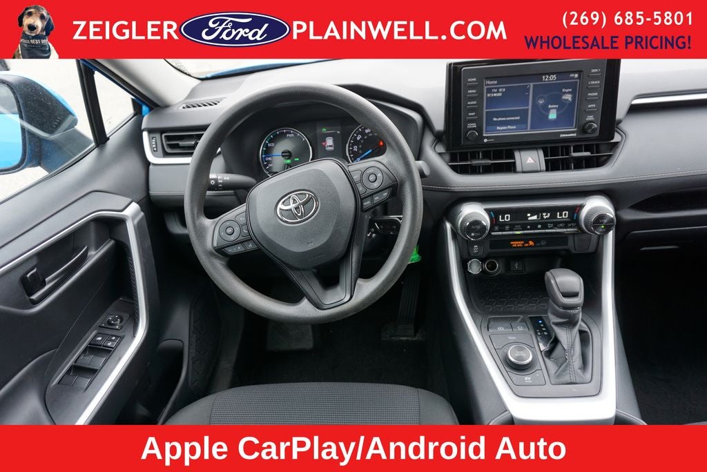 2021 Toyota RAV4 Hybrid LE AWD Rear Camera Lane Departure Black Edition