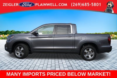2025 Honda Ridgeline RTL Crew Cab 4x4 Heated Leather Moonroof