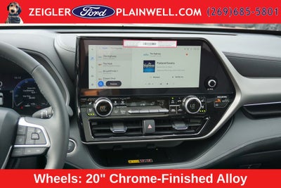 2026 Toyota Highlander Hybrid Limited POWER MOONROOF NAV HEATED LEATHER 20's