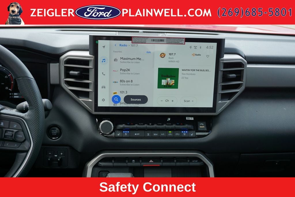 2025 Toyota Tundra Limited 4X4 V6 BLACK EDITION POWER MOONROOF LEATHER NAV