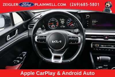 2023 Kia K5 GT-Line AWD GT LINE PREMIUM PKG PANOROOF RED LEATHER