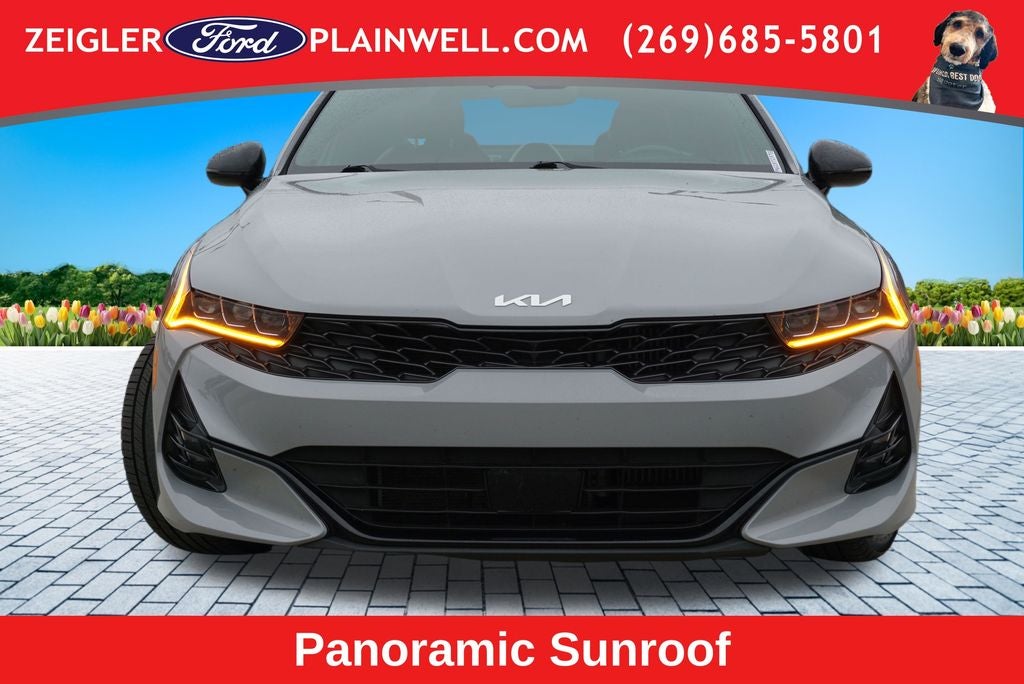 2023 Kia K5 GT-Line AWD GT LINE PREMIUM PKG PANOROOF RED LEATHER