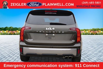 2025 Kia Telluride S V6 AWD Leather Power Moonroof Navigation Blis Blac
