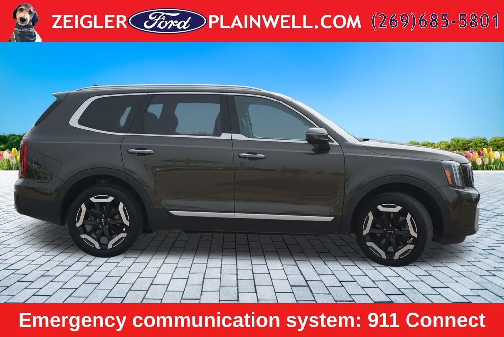 2025 Kia Telluride S Power Moonroof Heated Leather 4x4 Navigation Rear