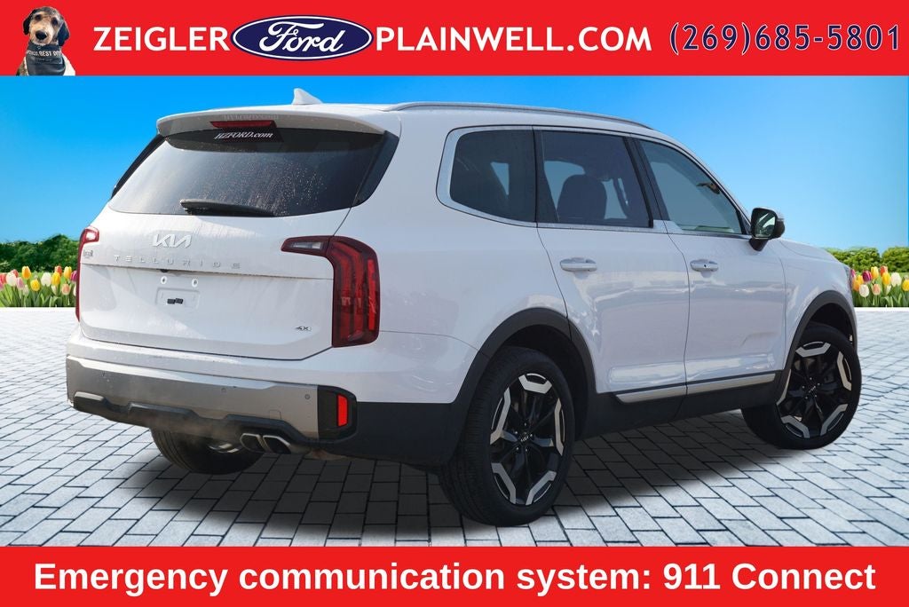 2025 Kia Telluride S AWD Power Moonroof Navigation Heated Leather