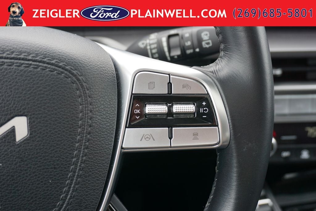 2025 Kia Telluride S V6 AWD Leather Power Moonroof Navigation Blis Blac