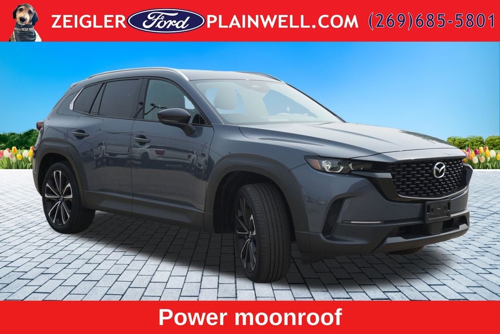 2025 Mazda Mazda CX-50 2.5 S Premium Plus Package AWD Power Moonroof Heated Leather Rear Camera