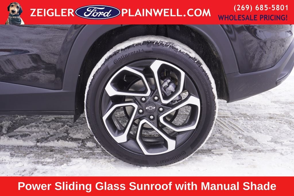 2025 Chevrolet Trax 2RS Combo Leather Power Moonroof Rear Camera