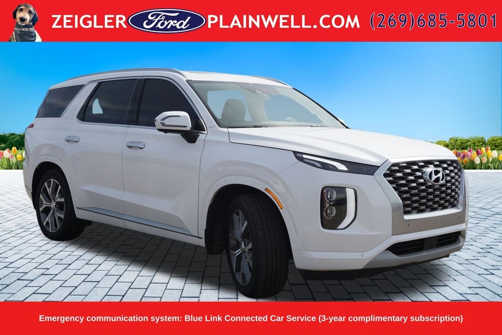 2022 Hyundai PALISADE Limited 4X4 Heated Leather Power Moonroof Navigation 3Rd R