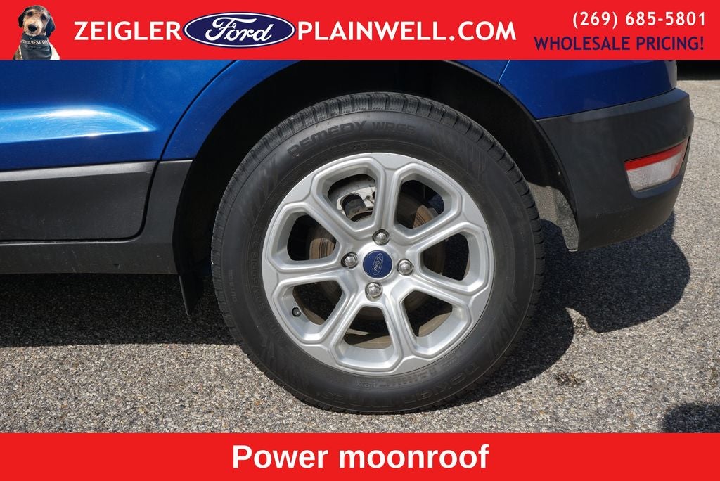 2018 Ford EcoSport SE Rear Camera