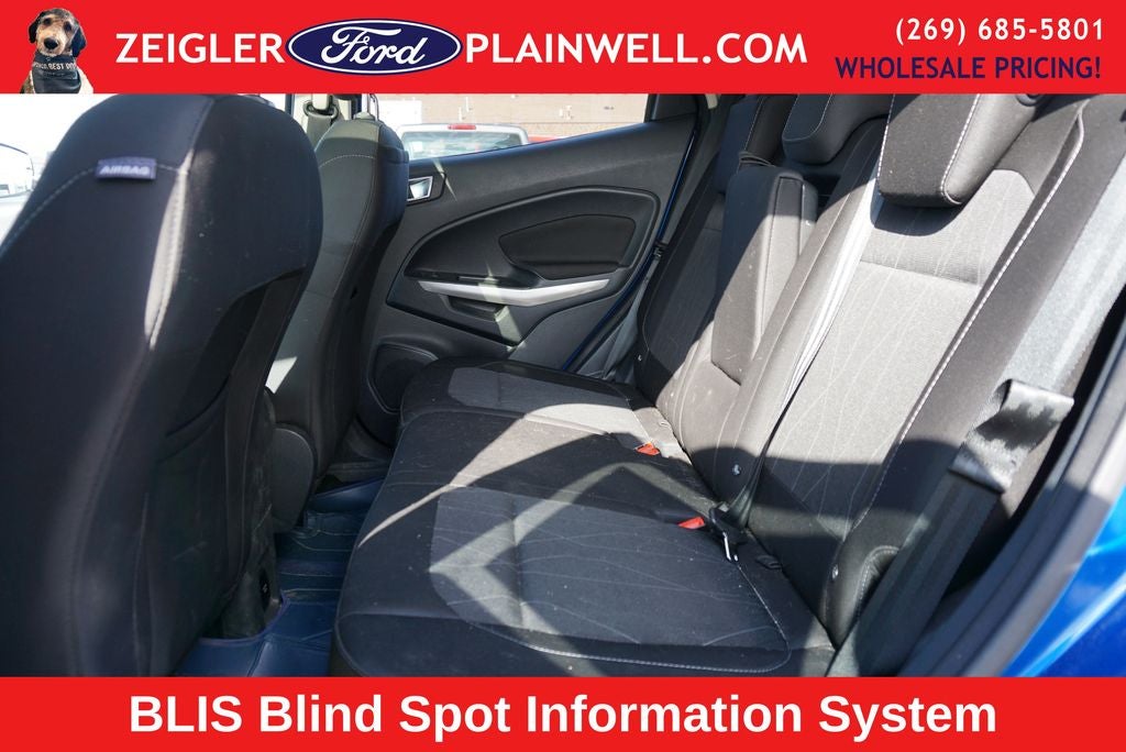 2018 Ford EcoSport SE Rear Camera