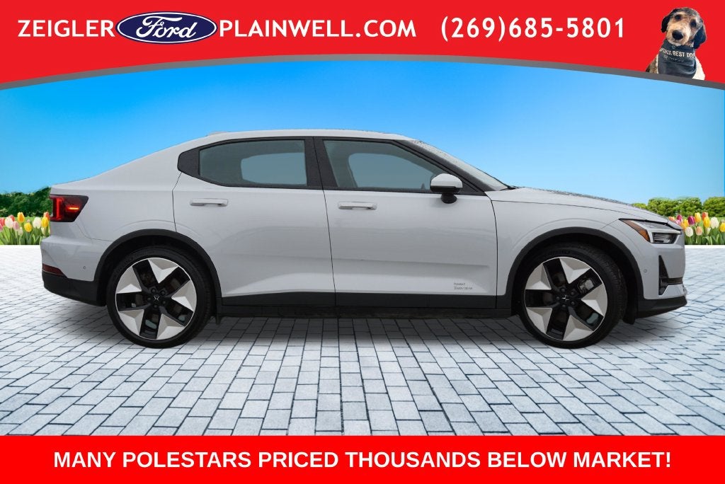 2024 Polestar 2 Long Range Dual Motor AWD PANORAMIC ROOF NAVIGATION 360 CAMERA