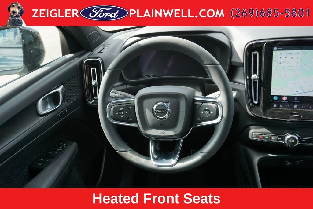 2023 Volvo C40 Recharge Pure Electric Twin Plus AWD PANORAMIC ROOF LEATHER 360 CAMERA