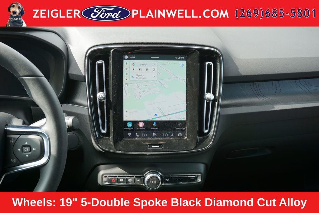 2023 Volvo C40 Recharge Pure Electric Twin Plus AWD PANORAMIC ROOF LEATHER 360 CAMERA