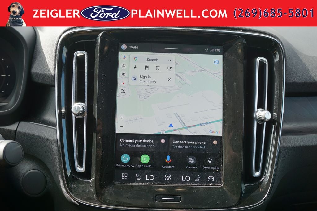 2023 Volvo C40 Recharge Pure Electric Twin Plus AWD PANORAMIC ROOF LEATHER 360 CAMERA