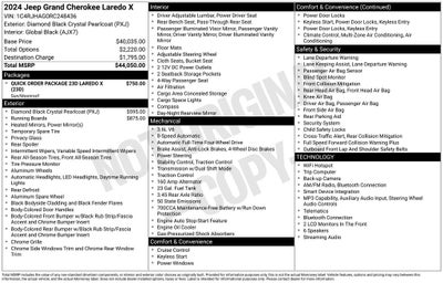 2024 Jeep Grand Cherokee Laredo X