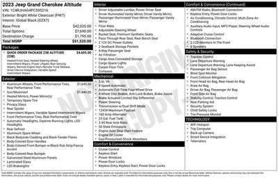 2023 Jeep Grand Cherokee Altitude 4x4