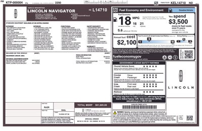 2019 Lincoln Navigator L Reserve