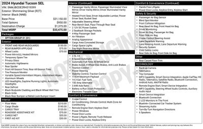 2024 Hyundai TUCSON SEL