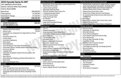 2023 Hyundai SANTA FE XRT