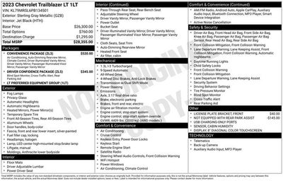 2023 Chevrolet TrailBlazer AWD LT