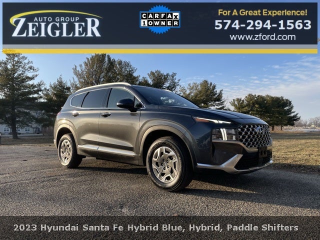2023 Hyundai SANTA FE HYBRID Blue