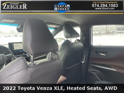 2022 Toyota Venza XLE